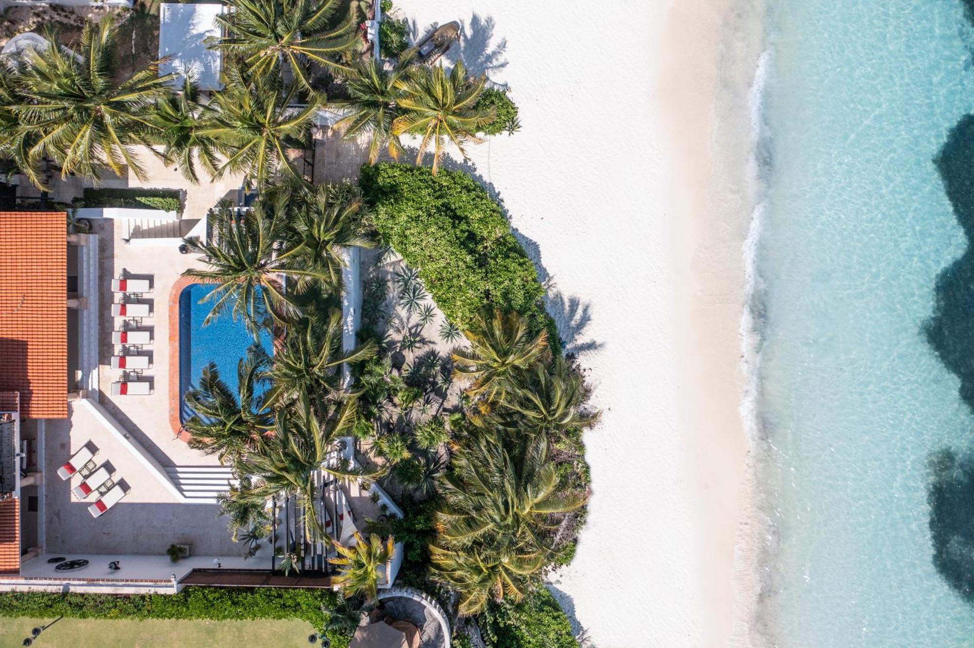 Villa Albatros Oceanfront Luxury Hotelzone Канкун Экстерьер фото