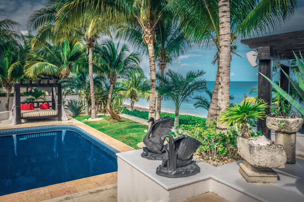 Villa Albatros Oceanfront Luxury Hotelzone Канкун Экстерьер фото