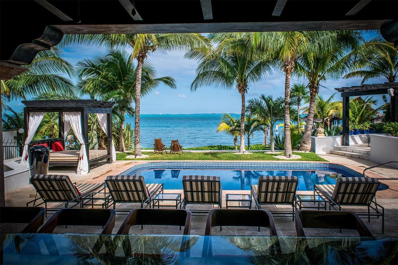 Villa Albatros Oceanfront Luxury Hotelzone Канкун Экстерьер фото